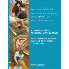 A Comparison of Operation Cost Factors: Union Versus Nonunion HVAC and Sheet Metal Contractors