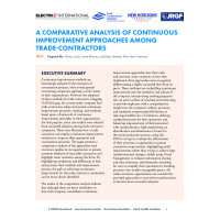 A Comparative Analysis of Continuous Improvement Approaches Among Trade-Contractors