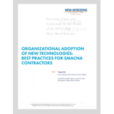 Organizational Adoption of New Technologies: Best Practices for SMACNA Contractors