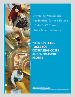 Cover Sheet - Thinking Lean. Tools for Decreasing Costs and Increasing Profits