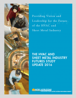 HVAC Futures Study Update 2016